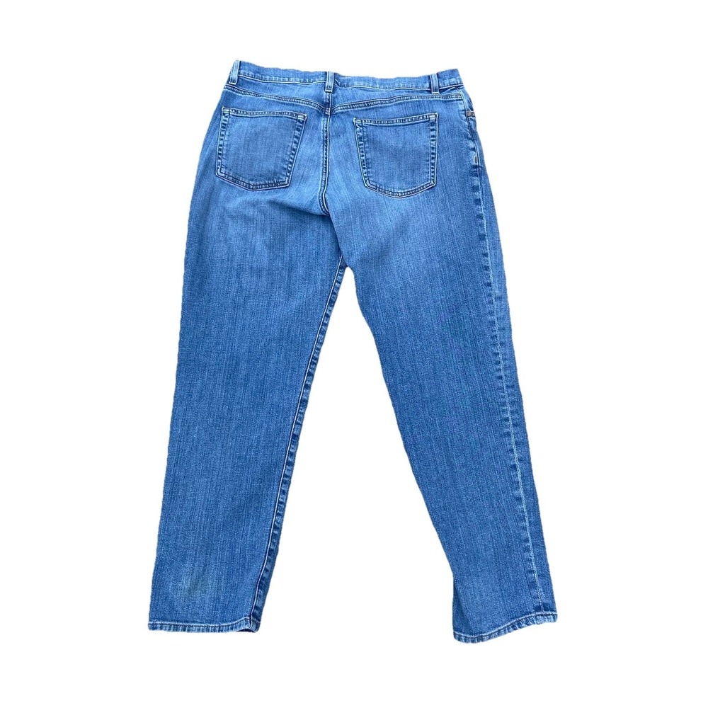 Eileen Fisher Jeans Size 10/32x28 Woman's Organic Cotton‎ Stretch Mid Rise - Picture 7 of 9